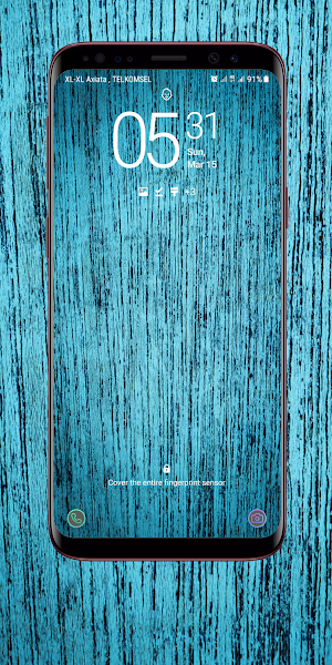 Teal Color  Wallpaper Screenshot 2