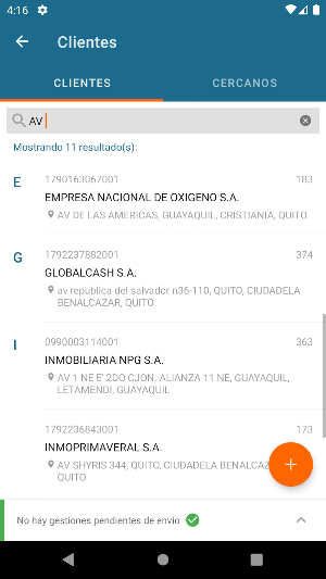 Encuestas Móviles 10 Screenshot 2