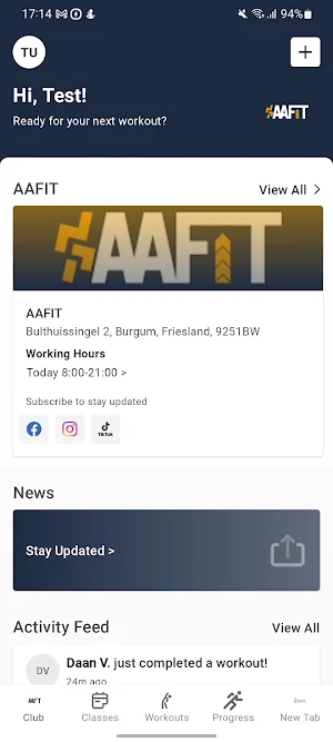 AAFIT Screenshot 1