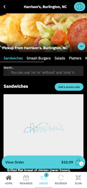 Harrison's Restaurant Screenshot 1