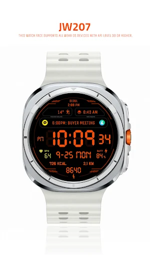 JW207 jwstudio watchface Screenshot 0