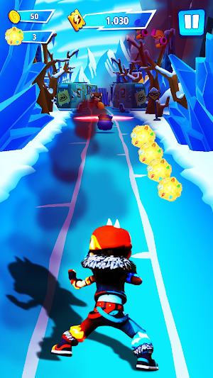 Boboiboy Galaxy Boy Heroes Run Screenshot 0