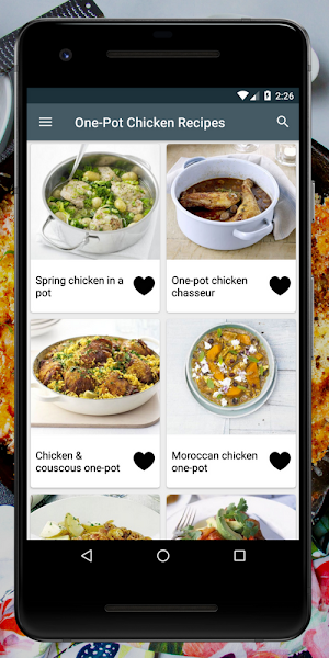 One Pot Chicken Recipes: Tasty One Pot Recipes App Screenshot 2