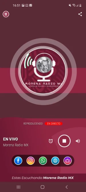 Morena Radio MX Screenshot 2