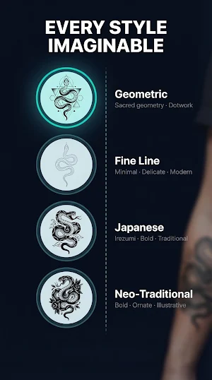 InkVerse : AI Tattoo Generator Screenshot 3