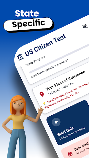US Citizenship Test 2026 Screenshot 2