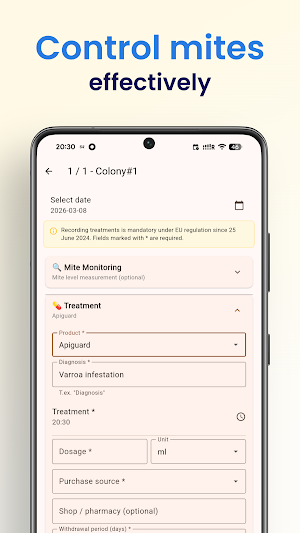 MyApiary - A Beekeeping Tool Screenshot 3