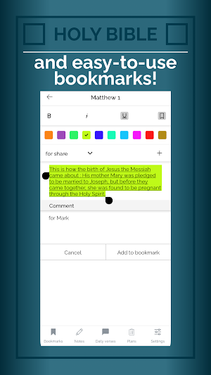 Holy NIV Bible - offline app Screenshot 3