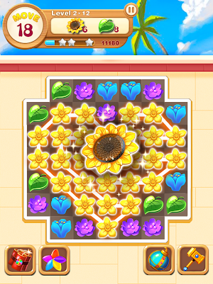 Garden Blossom Crush Screenshot 1