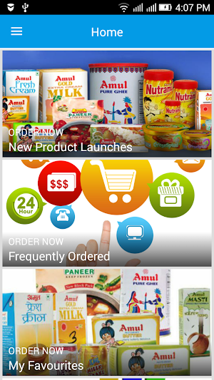 Amul Cart Screenshot 1
