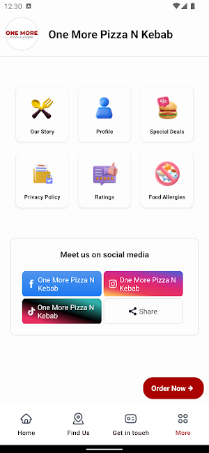One More Pizza N Kebab Bristol Screenshot 3