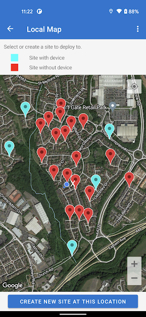 HWM Deployment App Screenshot 2