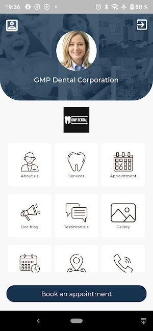 GMP Dental Corporation Screenshot 0