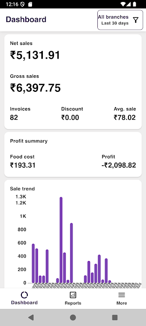 Ravzora Analytics App Screenshot 0