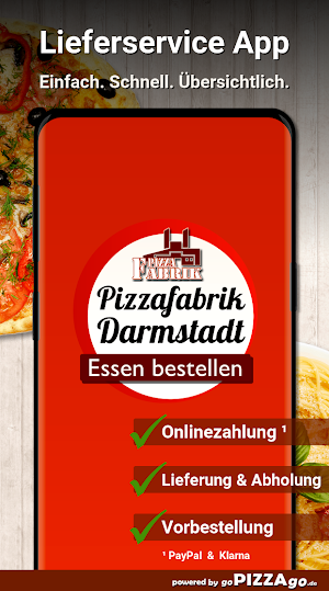 Pizzafabrik Lieferservice Darm Screenshot 0
