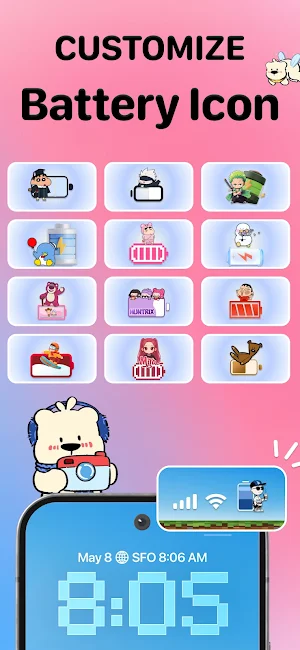Battery Emoji Buddies Screenshot 1