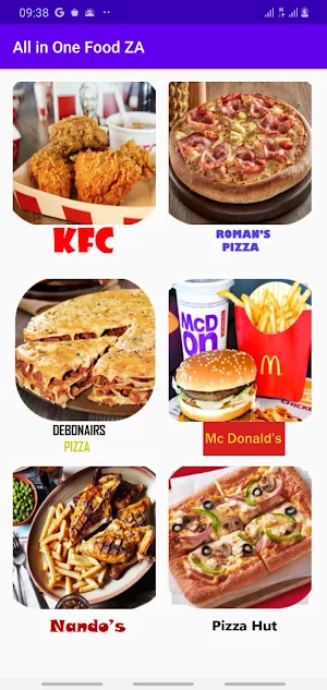 ZAPPY - All in One Food SA Screenshot 0