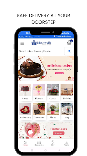 Blissmygift: Order Cake Online Screenshot 1