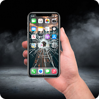 Broken Screen Prank Wallpaper