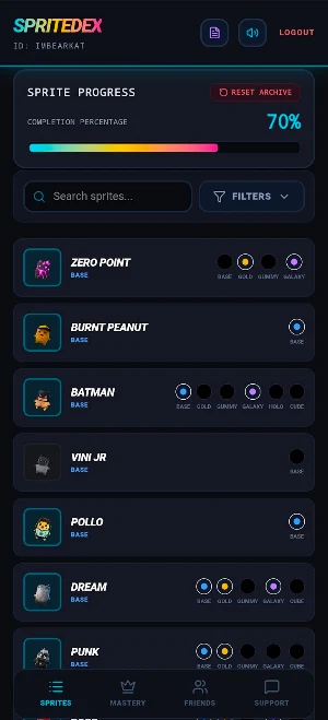 SpriteDex for Fortnite Screenshot 1