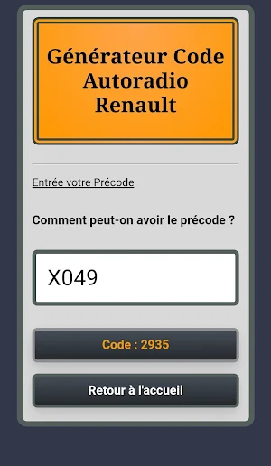 Générateur Data DTC Universel Screenshot 2