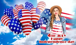 USA Independence Day Frame Screenshot 1