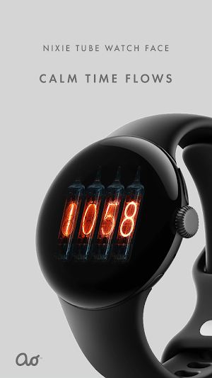 Nixie tube Watch Face Screenshot 2