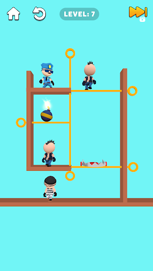 Swipe Puller : Pull the Pin Screenshot 0