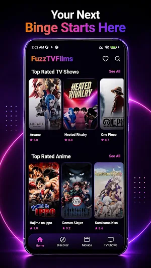 FuzzTV - Films & Series Screenshot 0