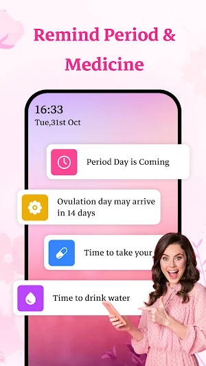 Period Tracker For Women App Screenshot 2