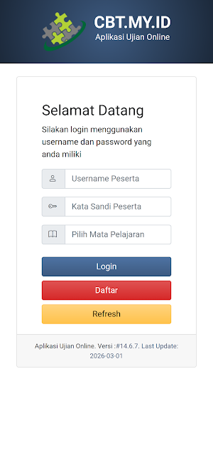 EXAM SMPN 1 Kota Bima Screenshot 0