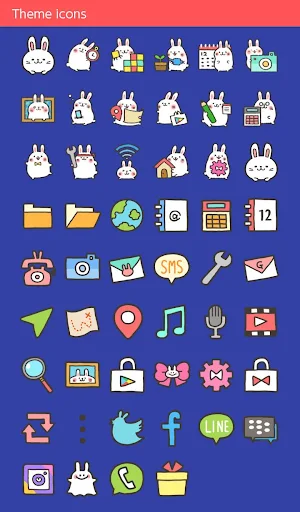 Moon Rabbit Theme Screenshot 3