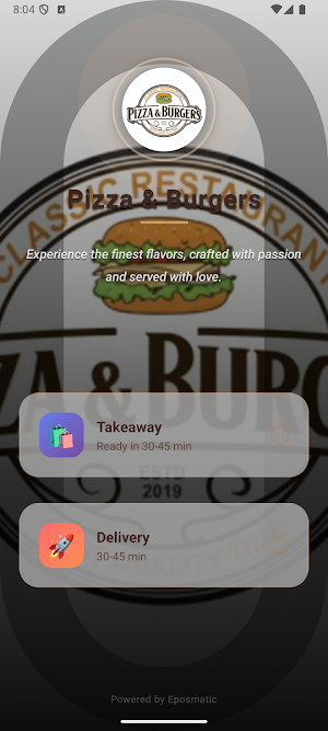 ePOSmatic - Pizza & Burger Screenshot 0