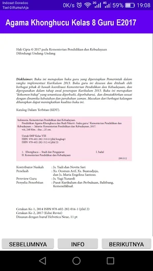 Agama Khonghucu Kelas 8 Guru E2017 Screenshot 1