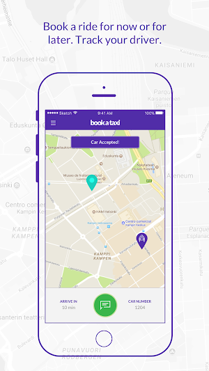 Book a taxi Screenshot 1