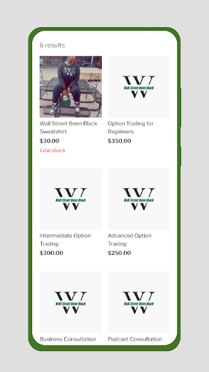Wall Street Been Black Screenshot 1