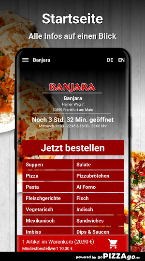 Banjara Frankfurt am Main Screenshot 1