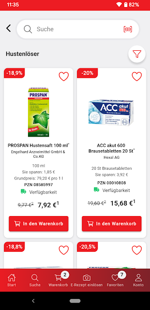 EAG-shop Screenshot 1