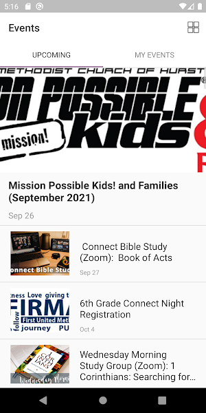 FUMC Hurst TX Screenshot 2