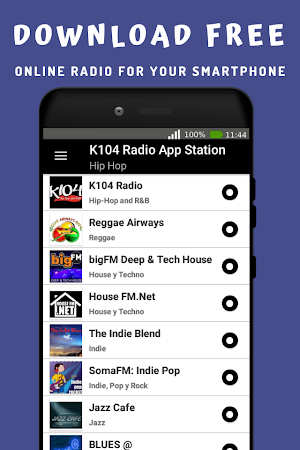 K104 Radio App Station Online Screenshot 0