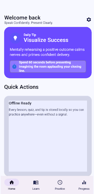 Presentation Skills Tips Screenshot 1