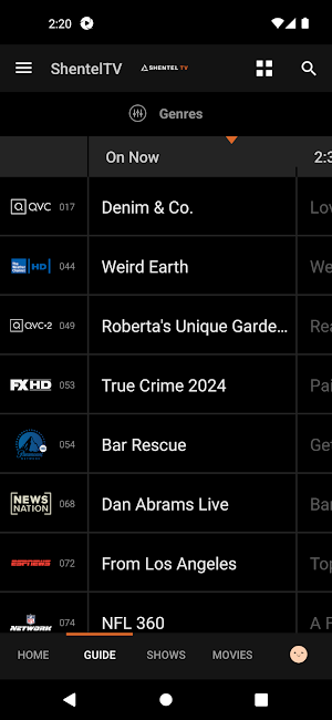 ShentelTV Screenshot 1