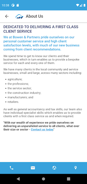 Bowen & Partners - Accountants Screenshot 1