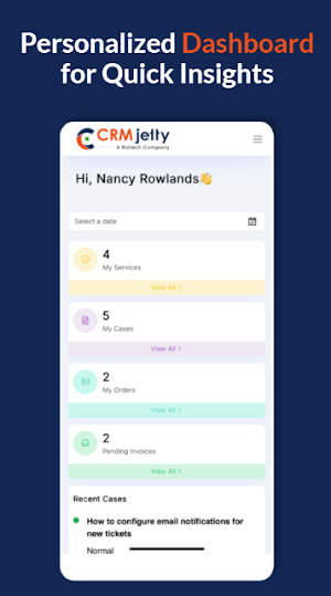 CRMJetty Portal Screenshot 0