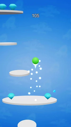 Bouncy Disk Hop Climb Screenshot 2