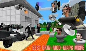 Skibidi TvWomen Skin MCPE Screenshot 3