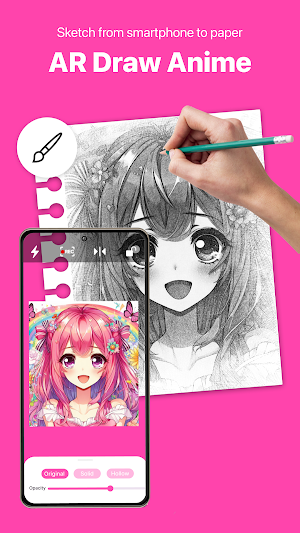 Draw Anime Sketch: AR Draw Screenshot 0