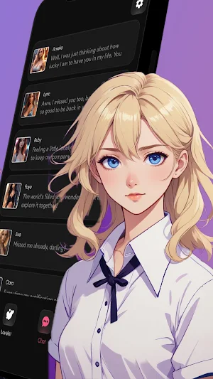 AI Chatbot: Anime Girlfriend Screenshot 2