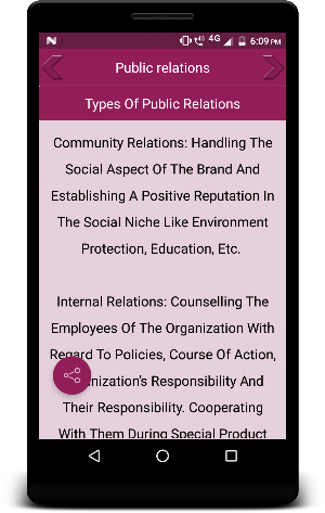 Public relations Screenshot 2