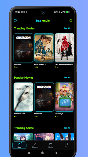 Box Movie - Series & Tv Screenshot 2